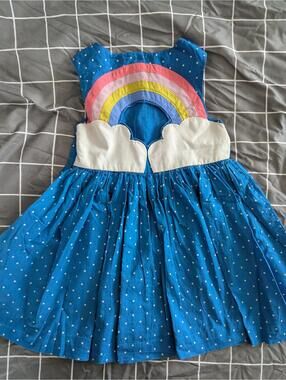 Boden rainbow back dress